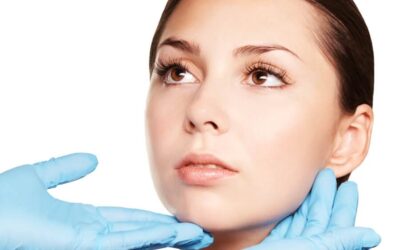 Licensed cosmetic surgeon consulting the patient for septoplasty in Newport Beach, California at Dr. George Brennan Clinic