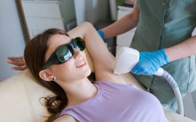 Licensed Cosmetic Surgeon doing laser hair removal in Newport Beach, CA at Dr. George Brennan Clinic